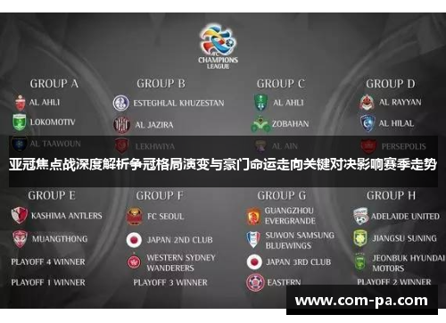 亚冠焦点战深度解析争冠格局演变与豪门命运走向关键对决影响赛季走势