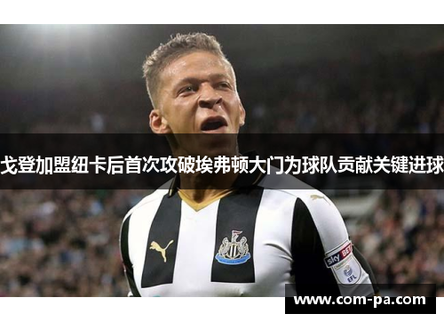 戈登加盟纽卡后首次攻破埃弗顿大门为球队贡献关键进球 戈登加盟纽卡后首次攻破埃弗顿大门为球队贡献关键进球